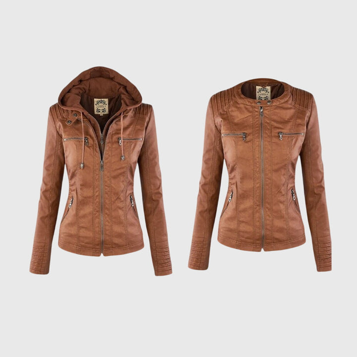 Karoline – Elegant and Unique Leather Jacket