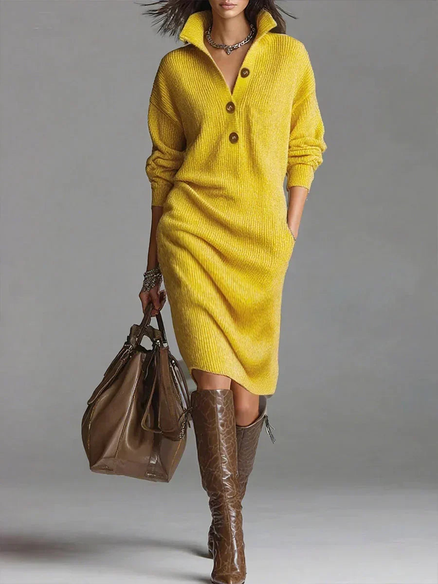 Janice | Elegant Knit Dress
