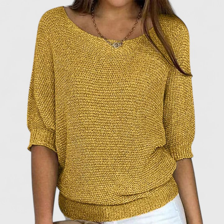 Élise – Delicate and Timeless Knitted Sweater