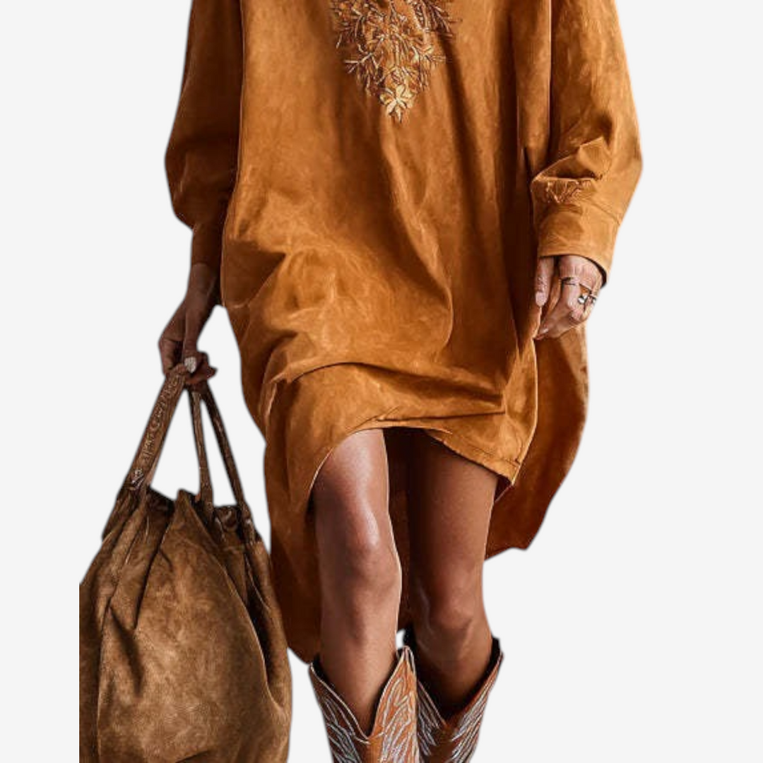 Mooren™ Embroidered Dress