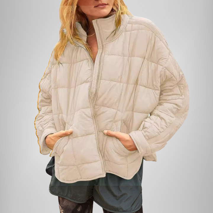 Novalie™ – Lightweight Compact Zip Puffer Jacket