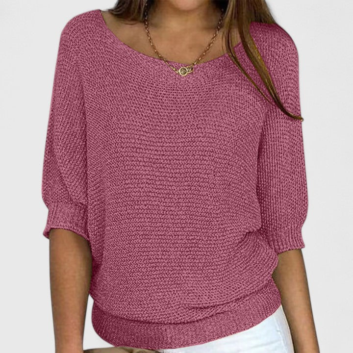 Élise – Delicate and Timeless Knitted Sweater