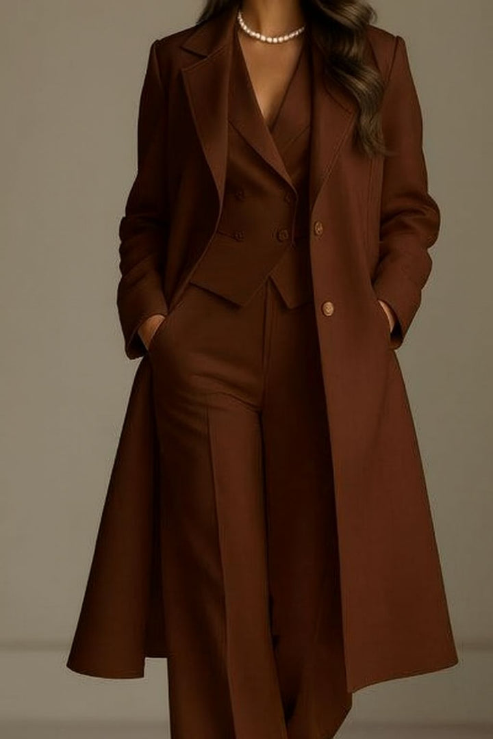 Savvrani™ |  Maci Coat  & Full Suit Set