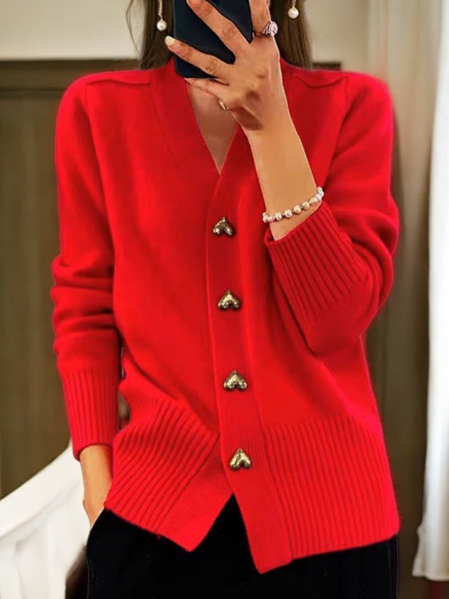 Élise – Chic cardigan in refined knit