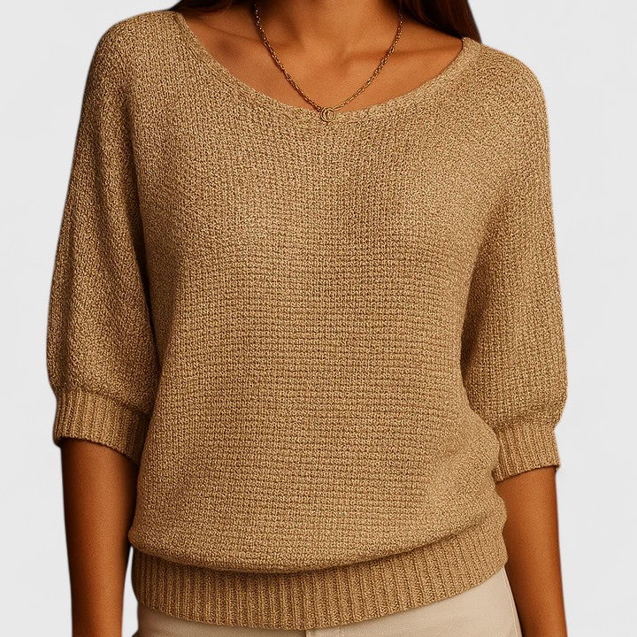 Élise – Delicate and Timeless Knitted Sweater