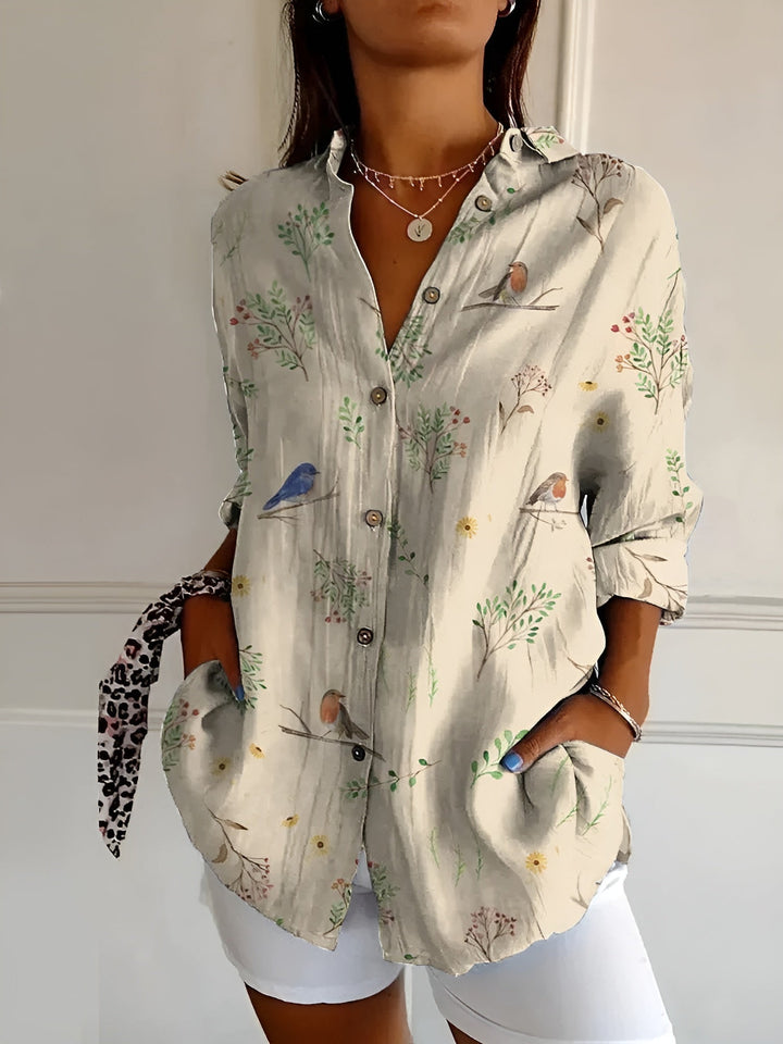 Jasmine – Soft Bloom Everyday Blouse