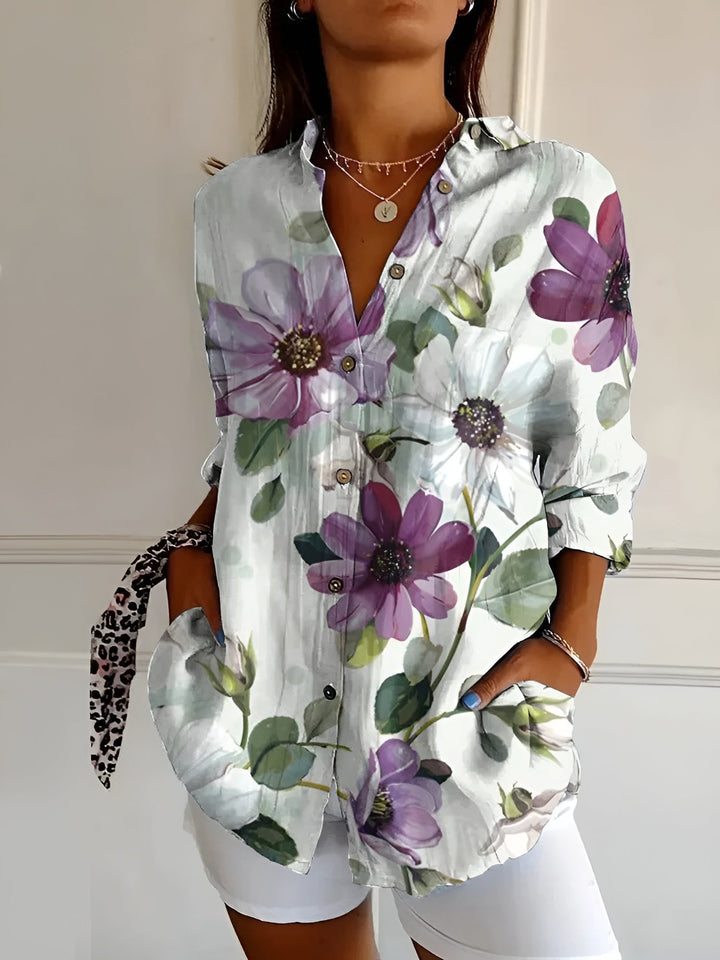 Jasmine – Soft Bloom Everyday Blouse
