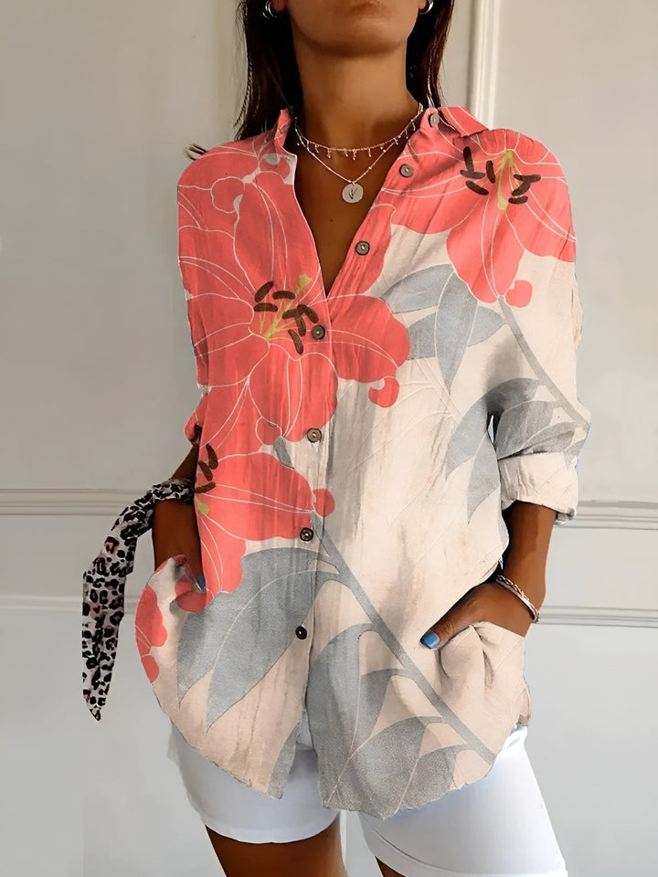 Jasmine – Soft Bloom Everyday Blouse
