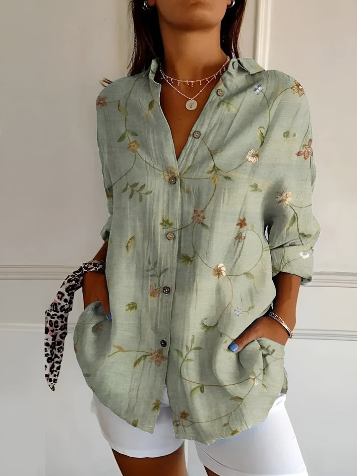 Jasmine – Soft Bloom Everyday Blouse